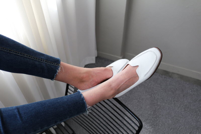 T004 voca loafer white (1.5cm) 상세 이미지 4