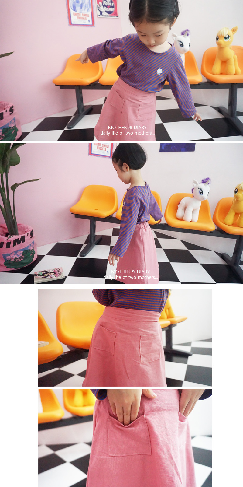 A-line pocket skirt 상세 이미지 3