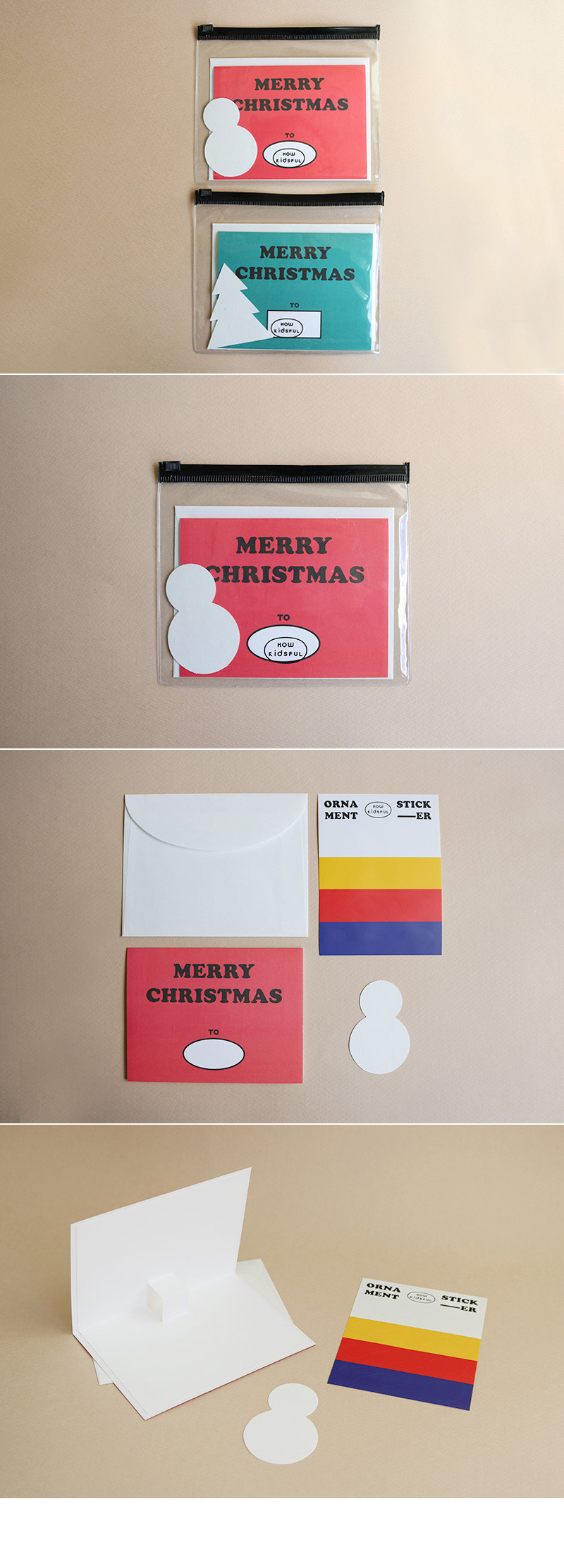 DIY CHRISTMAS CARD (RED/GREEN) 상세 이미지 4