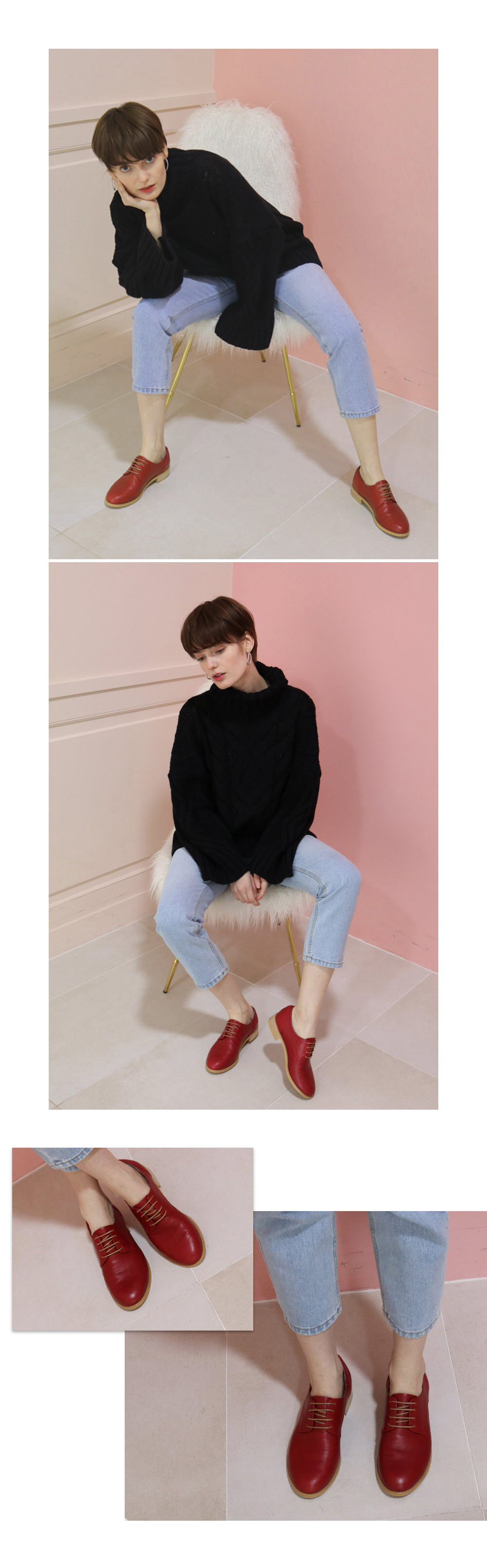T009 island derby cherry red (2.5cm) 상세 이미지 2