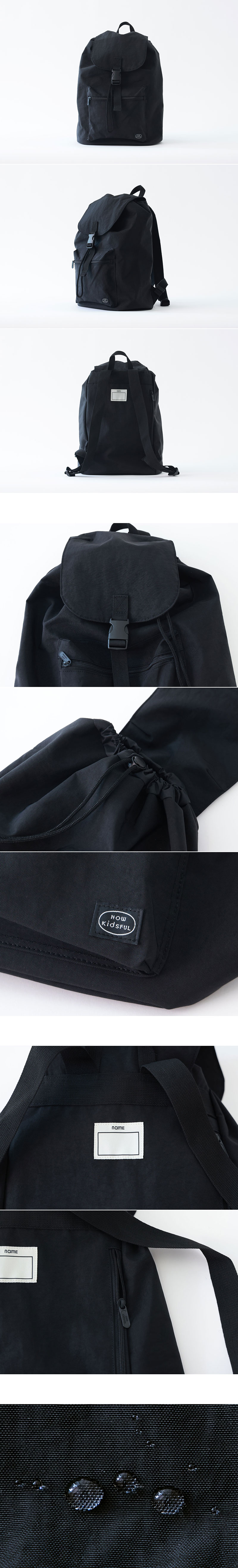 BACKPACK (BLACK) 상세 이미지 2