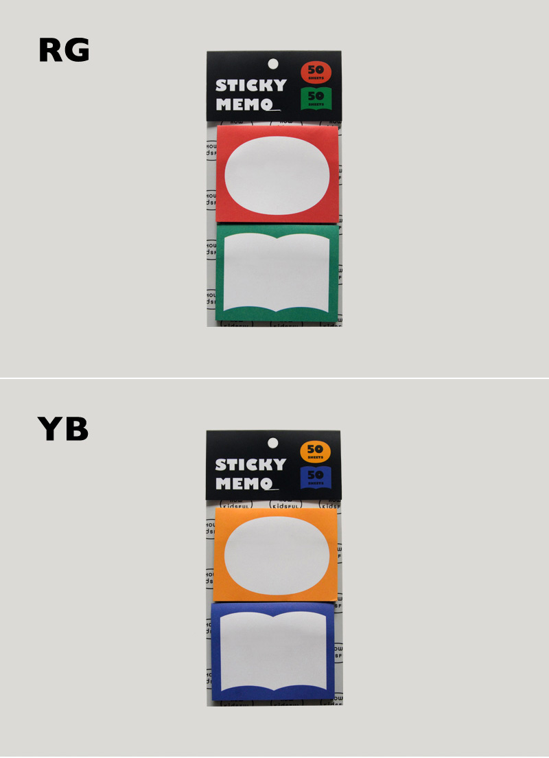 STICKY MEMO (RG/YB) 상세 이미지 2