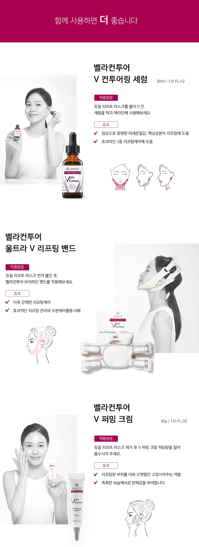 벨라컨투어 목주름 리프팅 마스크 팩 1세트 상세 이미지 4