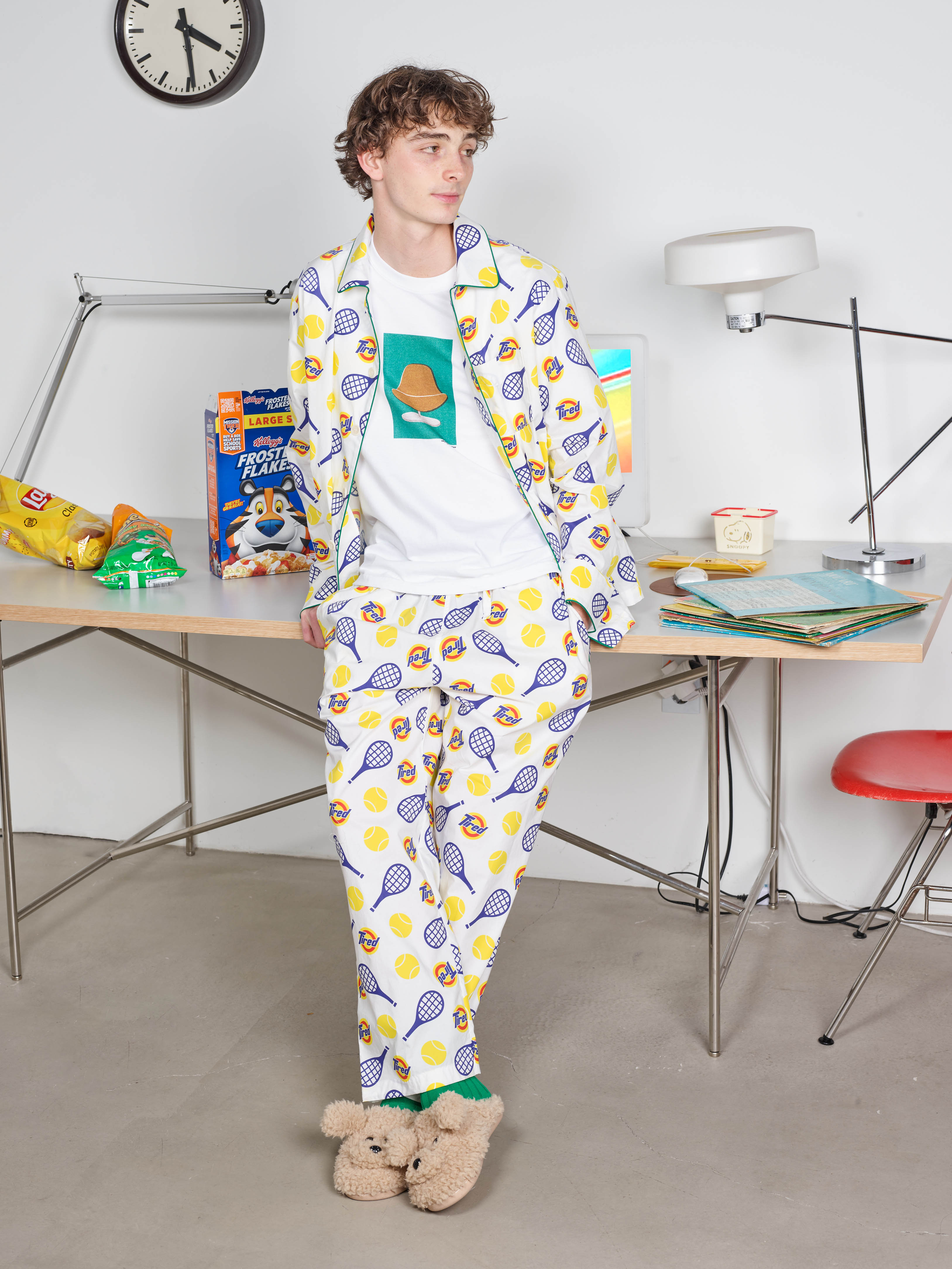 [TENNIS PAJAMA SET - M] 테니스 파자마 세트 상세 이미지 3