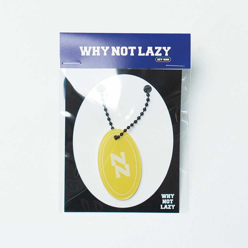 [WHYNOTLAZY 와이낫레이지] ZZ 아크릴키링 YELLOW 상세 이미지 3