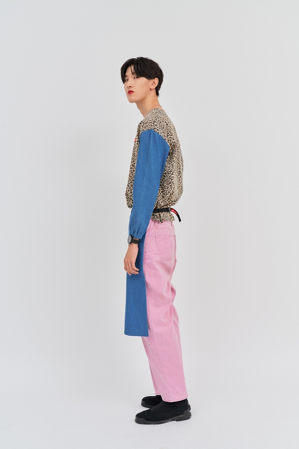 [언어더컬러]unique unbal SK ( denim ) 상세 이미지 3