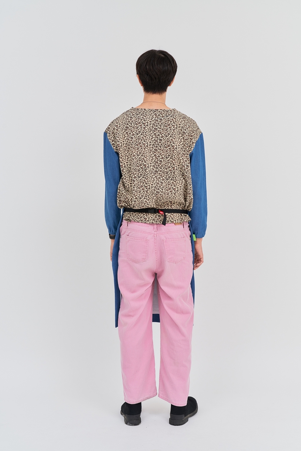 [언어더컬러]unique unbal SK ( denim ) 상세 이미지 4