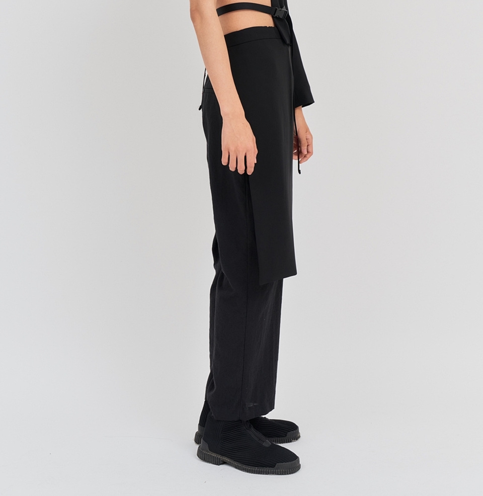 [언어더컬러]unique unbal SK ( Black ) 상세 이미지 4