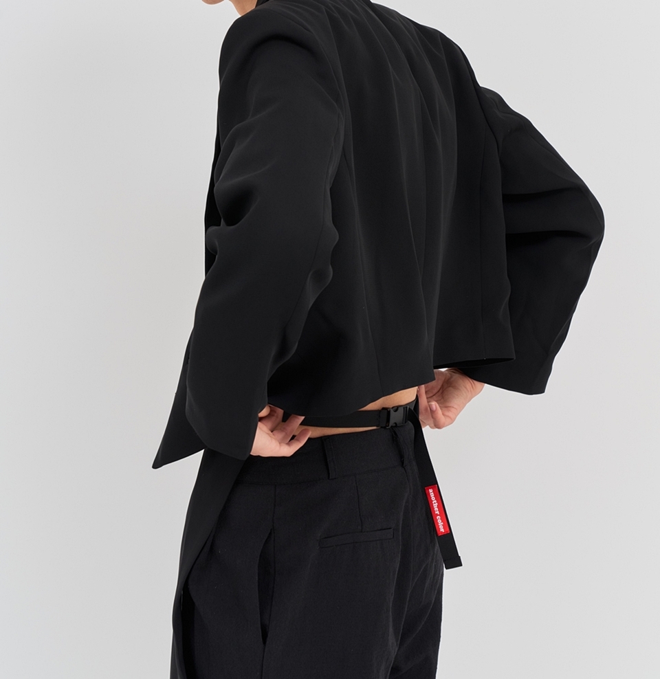 [언어더컬러]unique unbal SK ( Black ) 상세 이미지 5