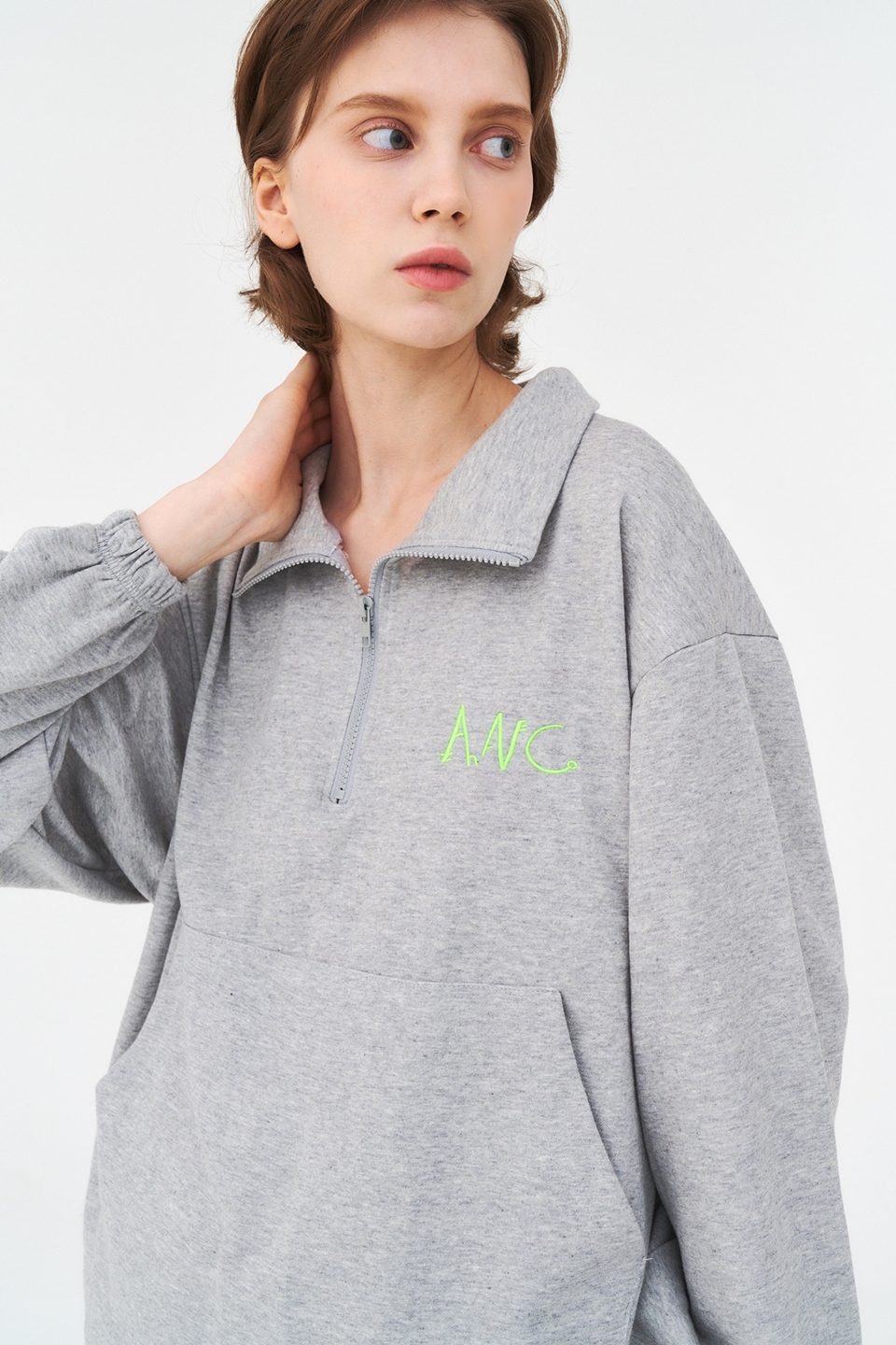 [언어더컬러]HALF ZIP UP MTM 상세 이미지 5
