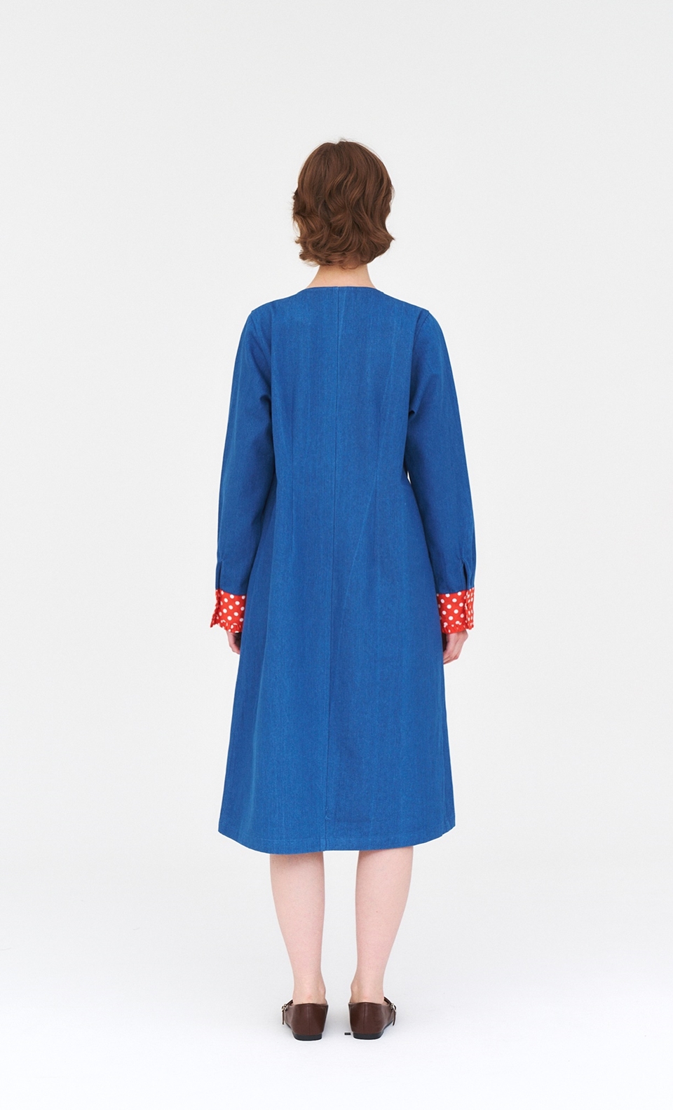 [언어더컬러]dress + collar set 상세 이미지 3