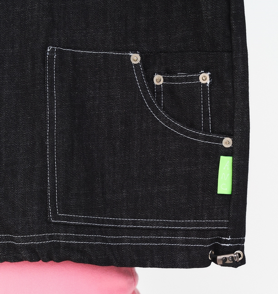 [언어더컬러]DENIM HOOD 상세 이미지 6