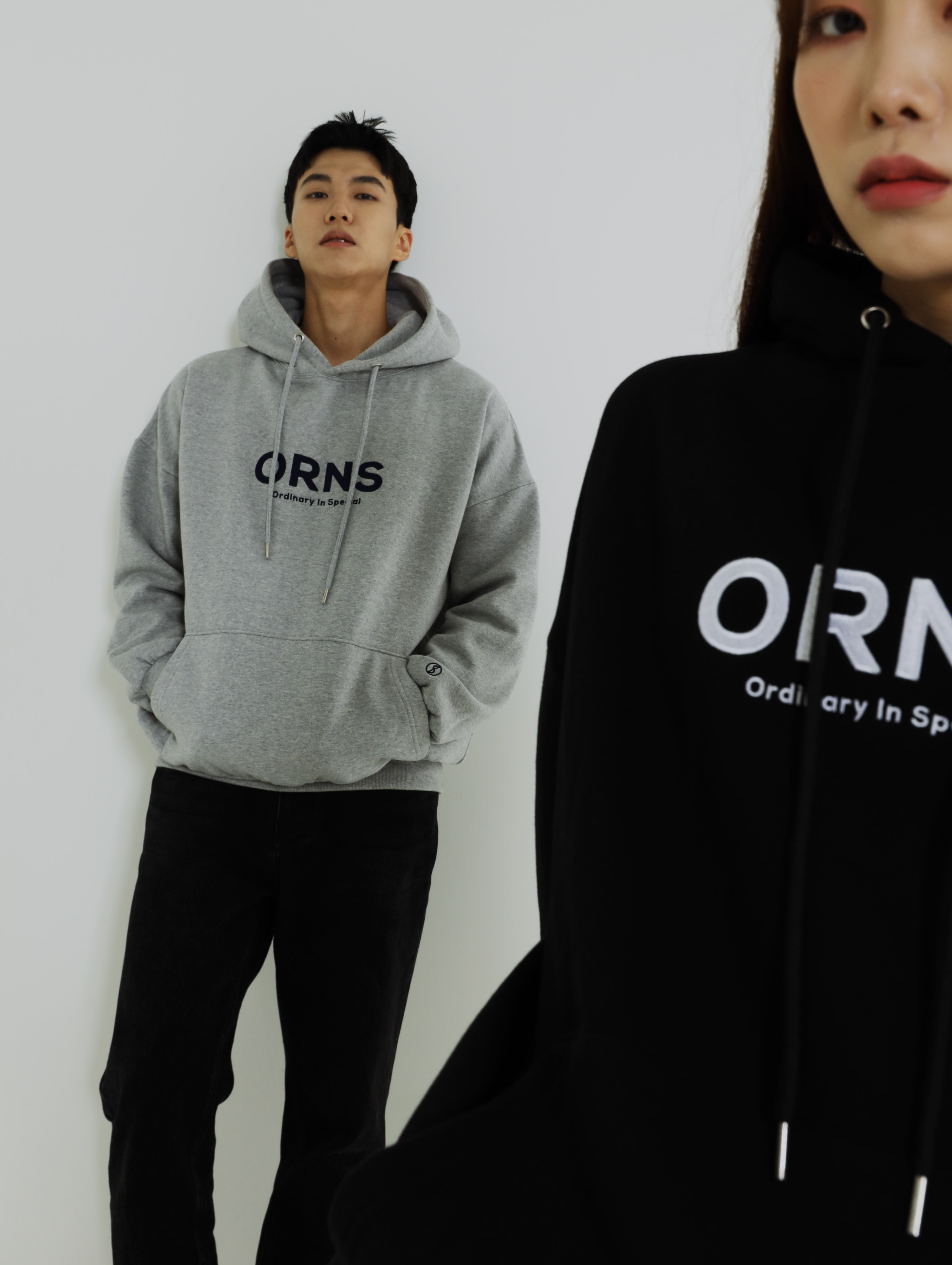 ORNS 로고후드 상세 이미지 1