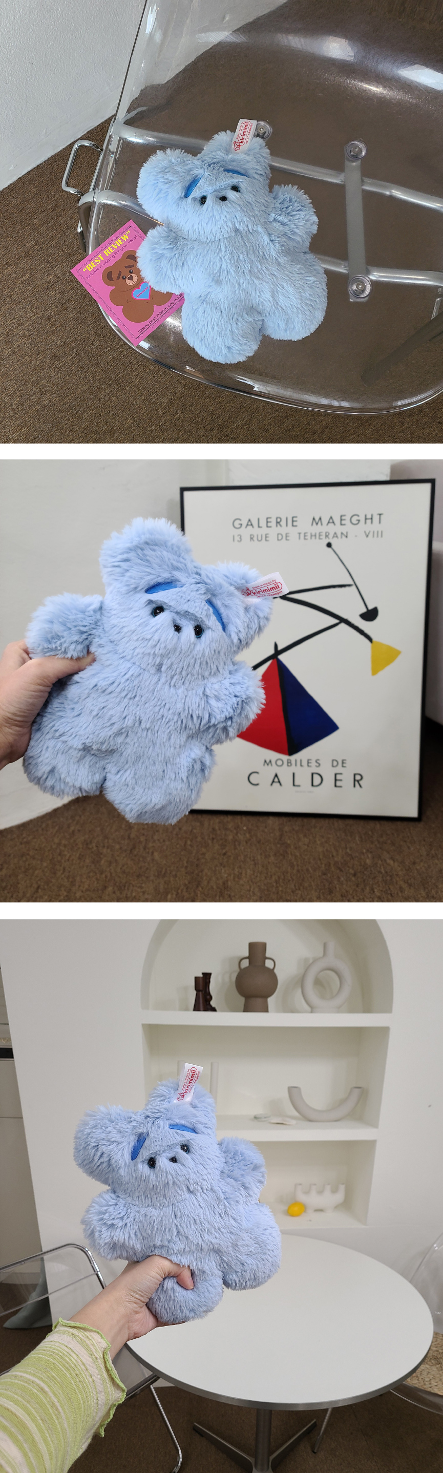 블루 예티(Yeti)곰돌이 인형🐻 상세 이미지 4