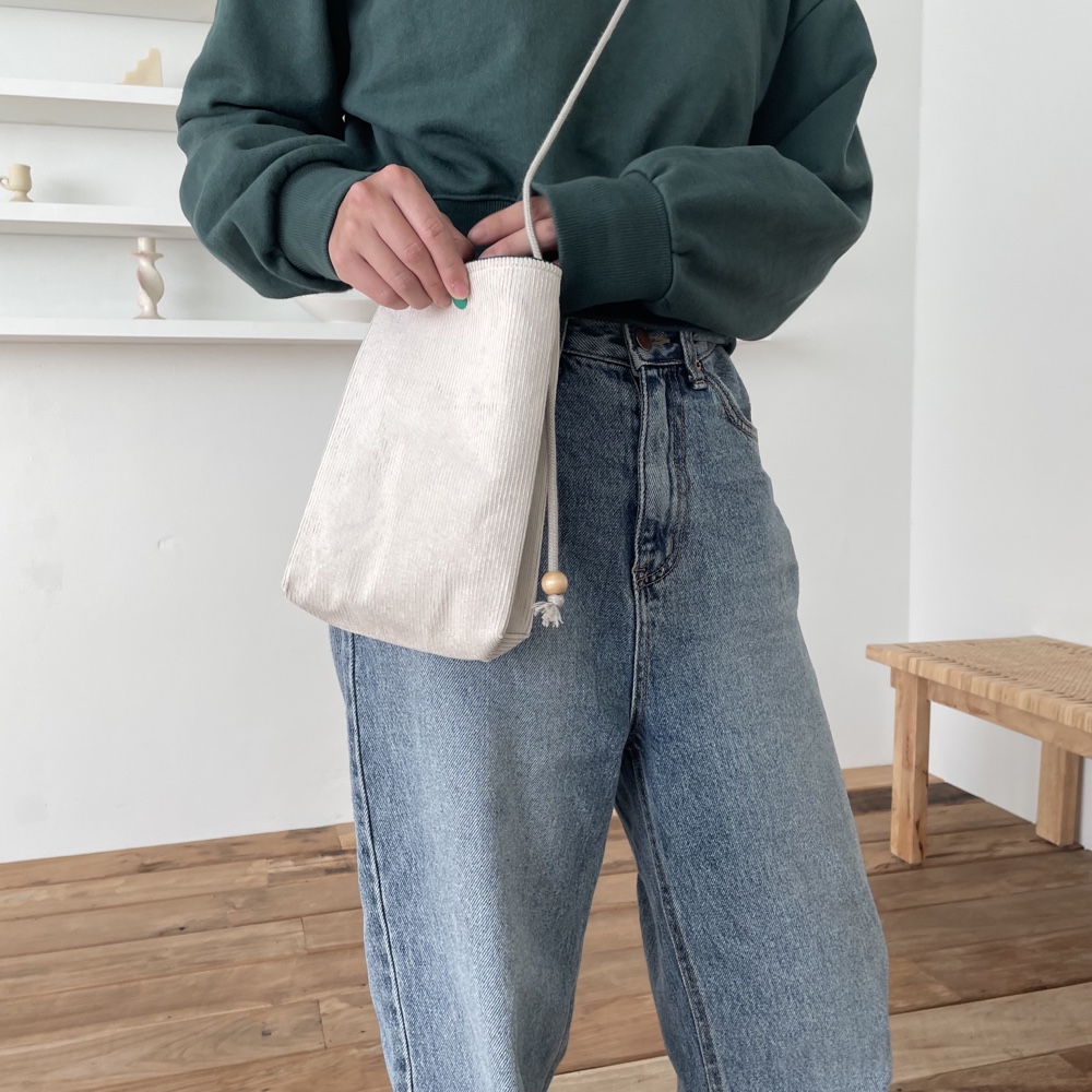Corduroy Cross Bag 상세 이미지 3