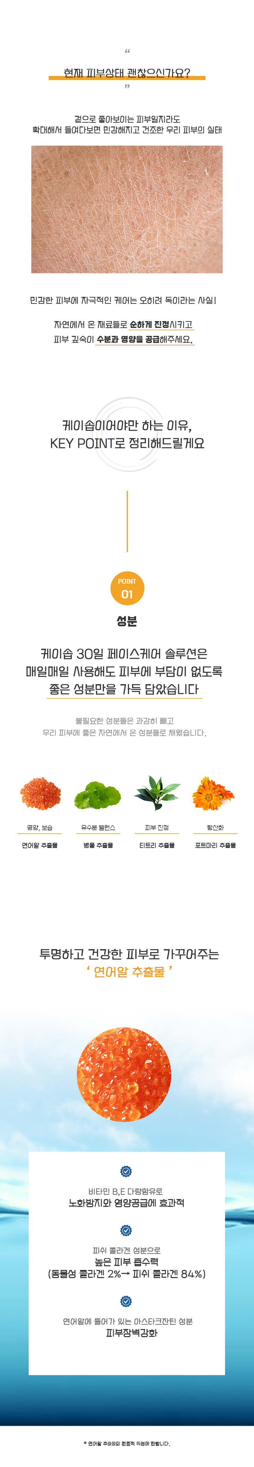 케이솝 30일 페이스케어 솔루션 상세 이미지 2