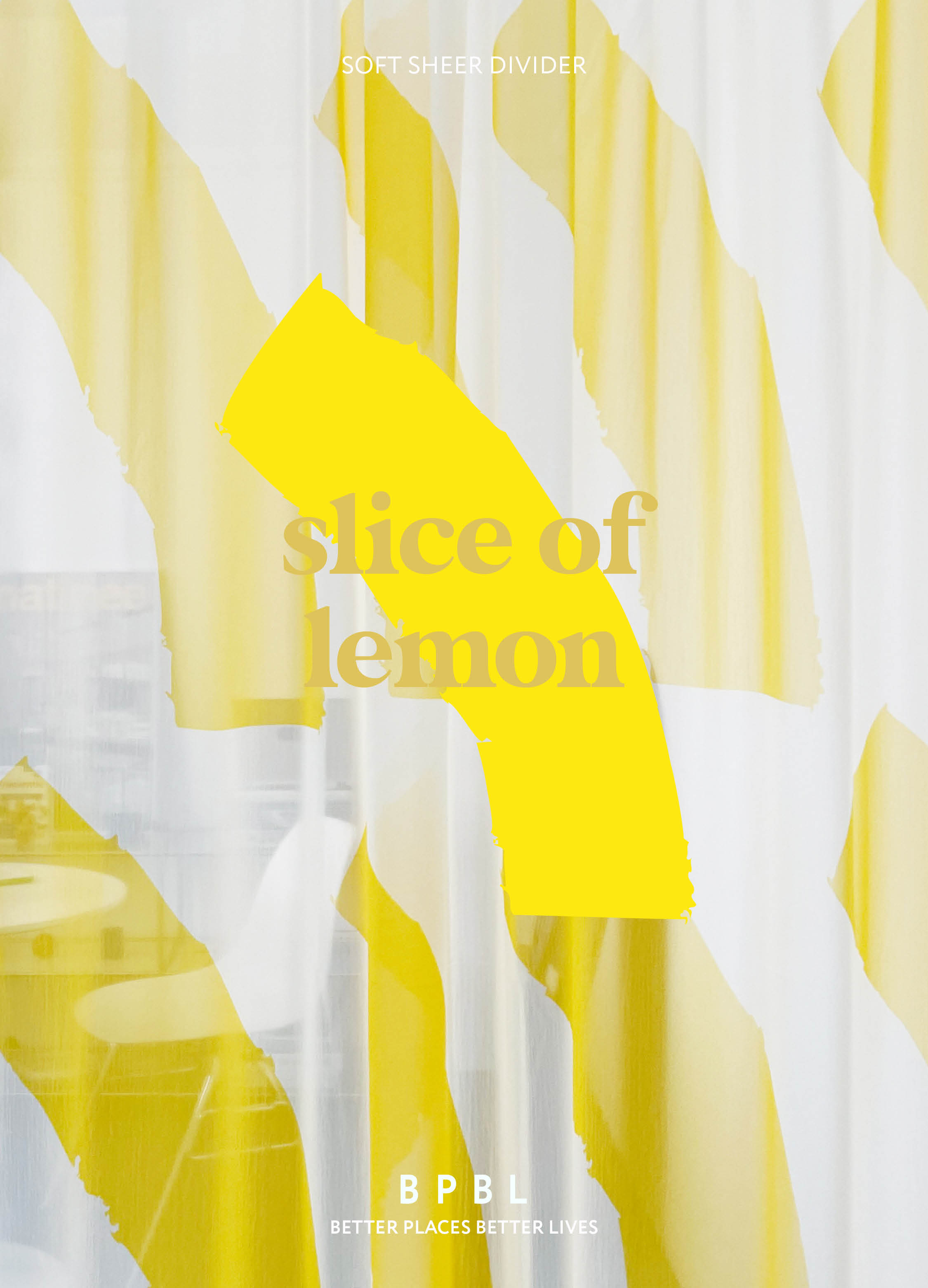 [소프트시어디바이더] slice of lemon 문가리개 가림막 커텐 상세 이미지 1