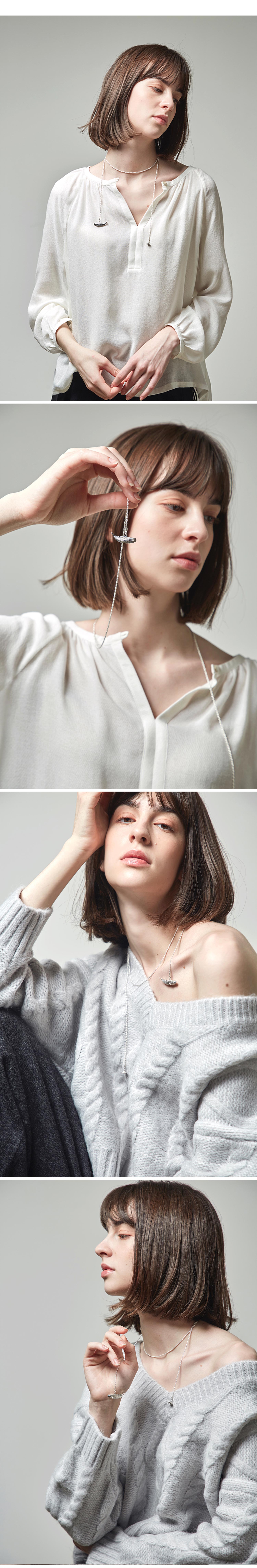 Sperm Whale_ver.1_90cm_Necklace 향유고래 상세 이미지 5