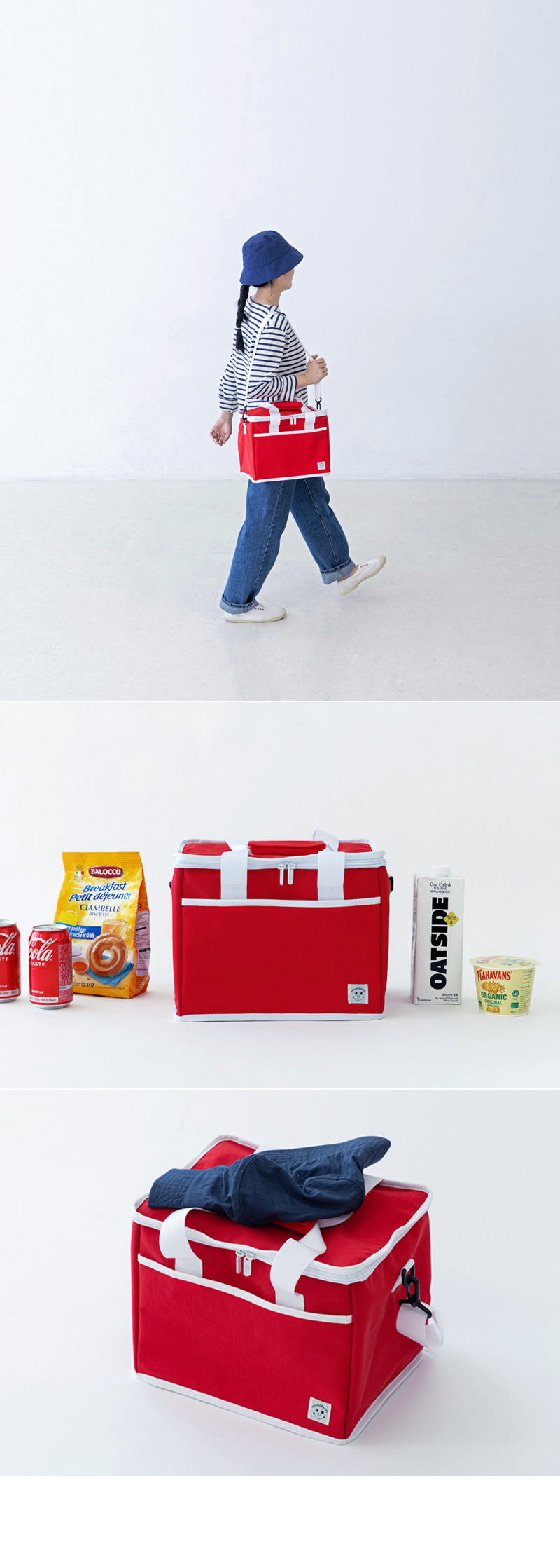PICNIC BAG (RED) 상세 이미지 1