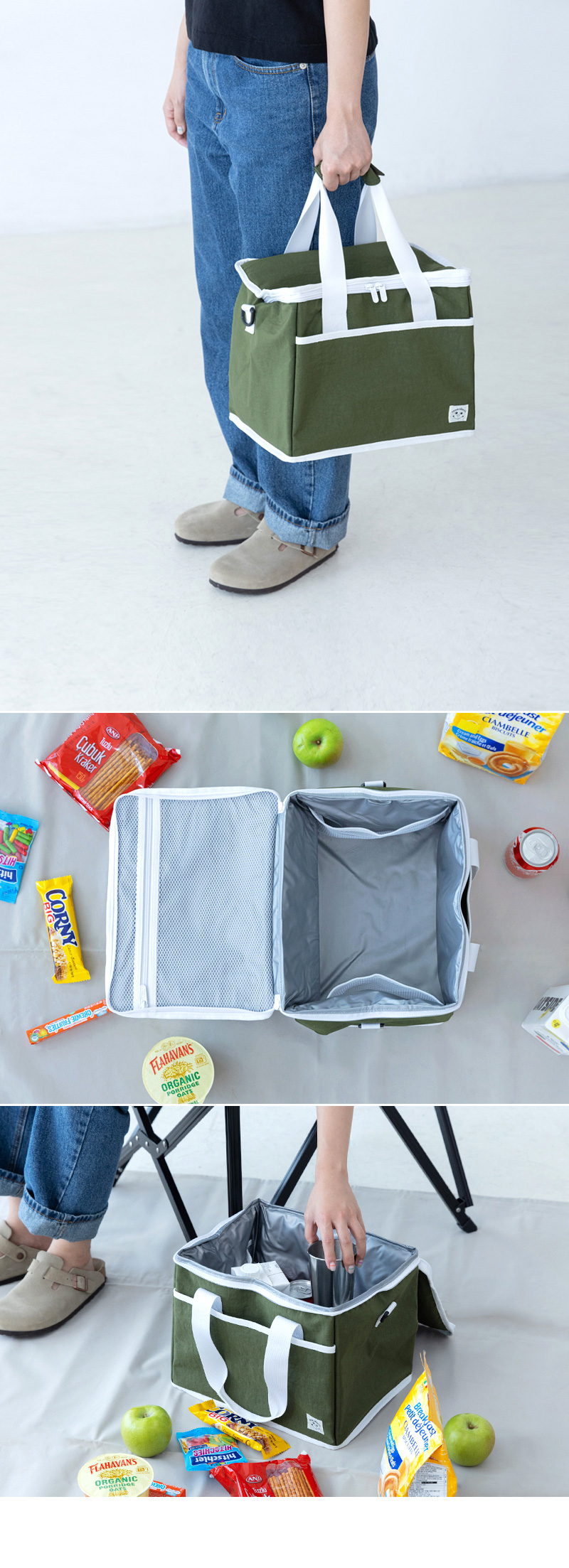 PICNIC BAG (RED) 상세 이미지 2