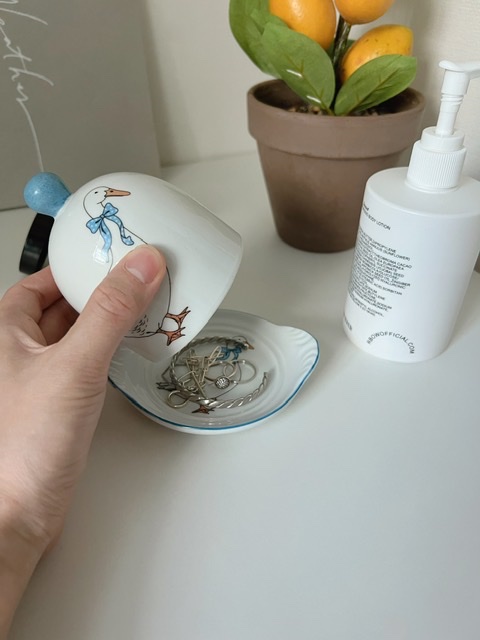 블루리본 오리 보관함 정리함 보석함 상세 이미지 4