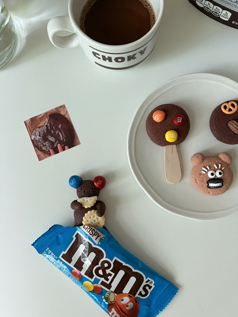 엠앤엠 m&m 초콜릿 쿠키 마그넷 냉장고자석 상세 이미지 3
