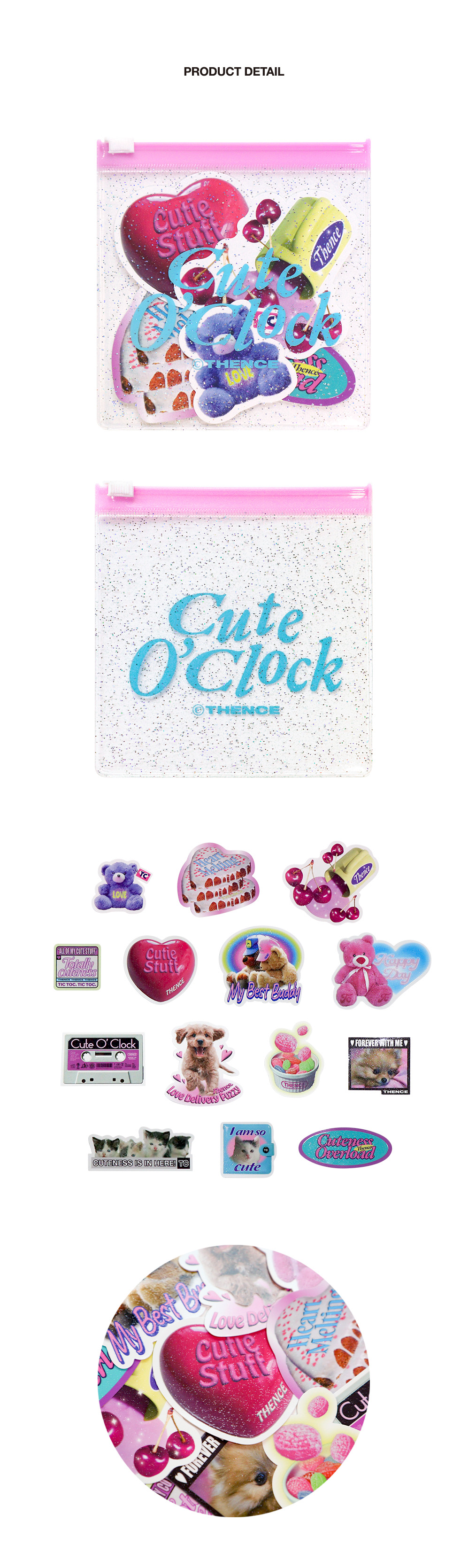 GLITTER STICKER PACK_VER.5 상세 이미지 4