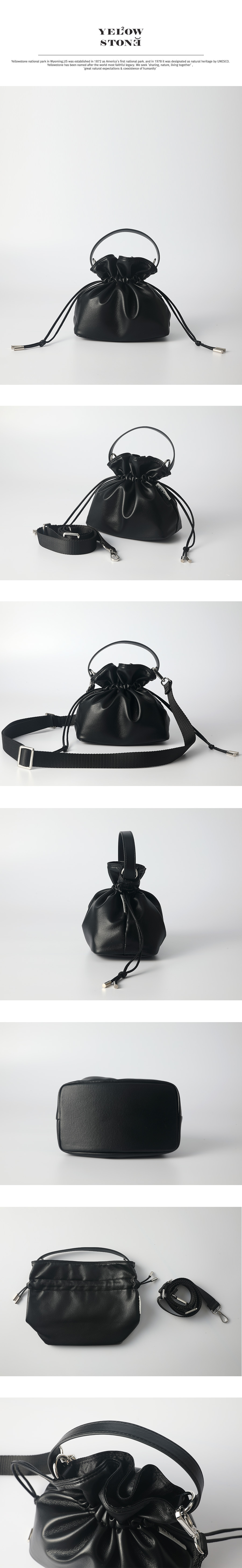 Small lucky  bag - Black 상세 이미지 1