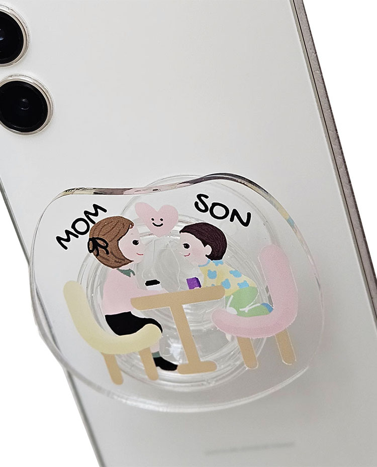 그래너 아이가 더 좋아하는 엄마 그립톡 아크릴 패밀리 상세 이미지 2