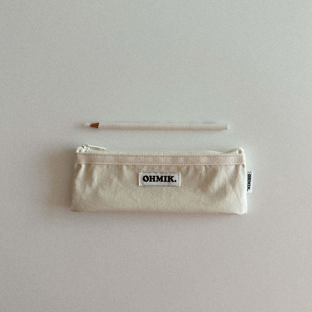 Pencil Pouch - Pearl White 펄화이트 상세 이미지 6