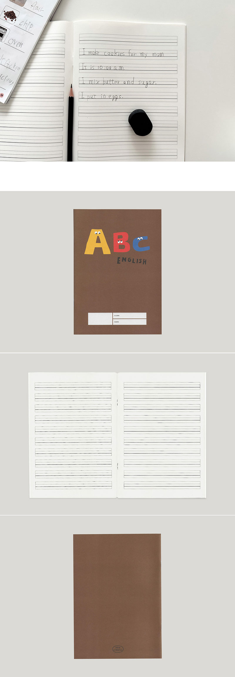 NOTEBOOK - B5 (영어/ABC) 상세 이미지 1