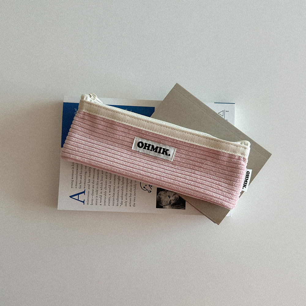 Pencil Pouch - Pale Pink 페일핑크 상세 이미지 3