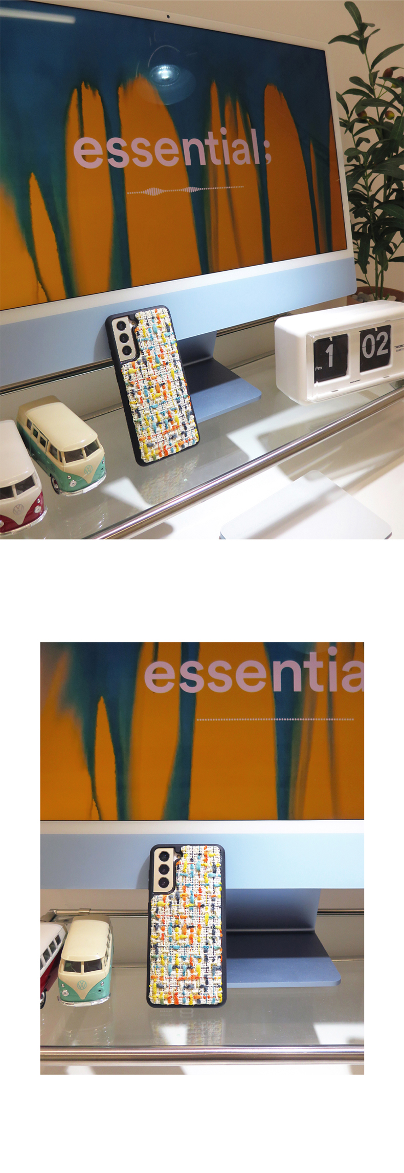 TEXTILE PHONE CASE [PALETTE] 상세 이미지 4