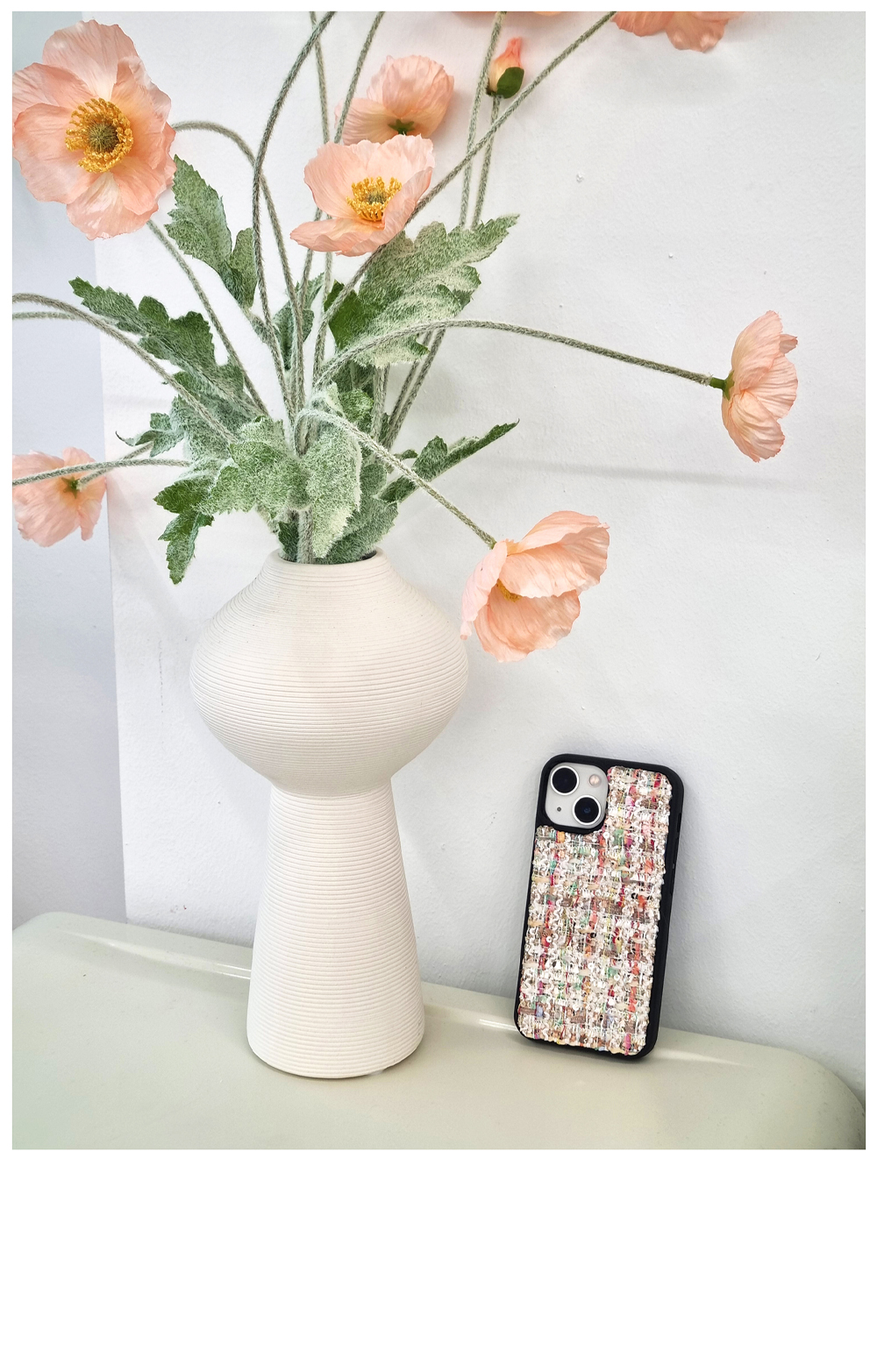 TEXTILE PHONE CASE [GLITTER] 상세 이미지 5