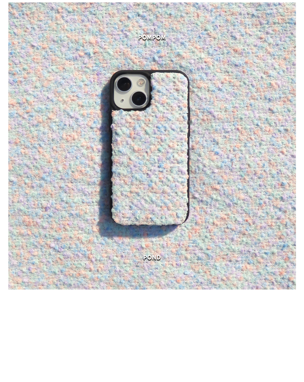 TEXTILE PHONE CASE [POND] 상세 이미지 3