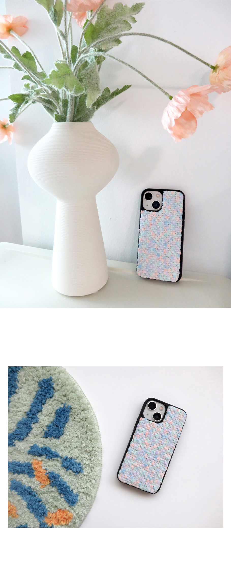 TEXTILE PHONE CASE [POND] 상세 이미지 4