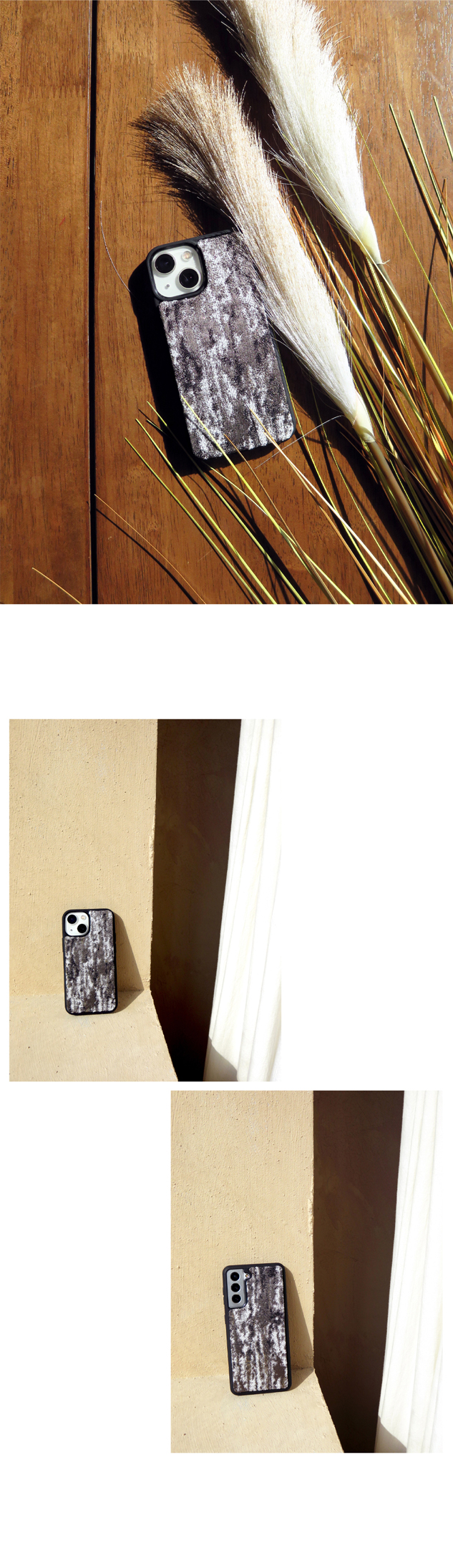 TEXTILE PHONE CASE [WARM GREY] 상세 이미지 4
