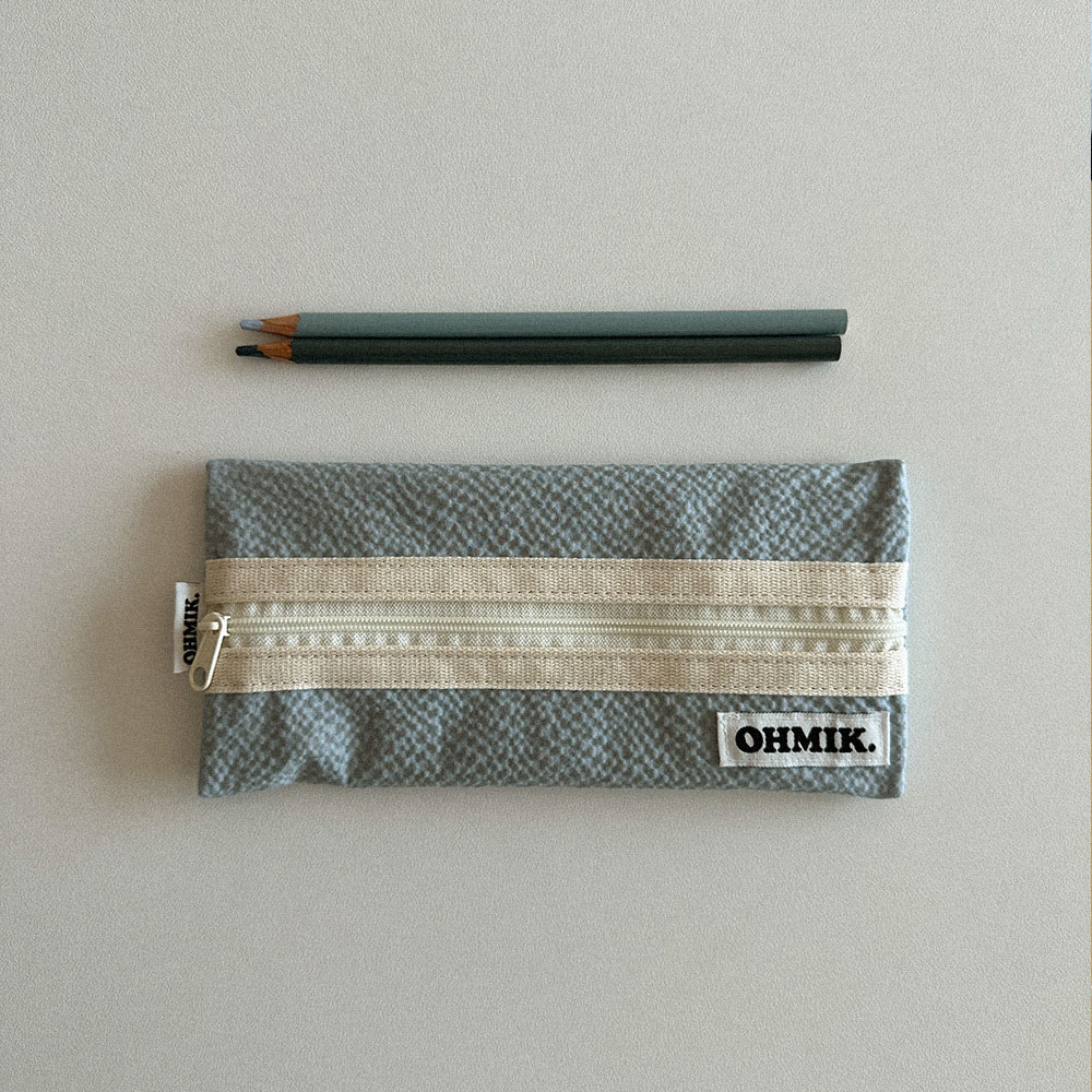Pencil Pouch - Ice Blue 아이스블루 상세 이미지 6
