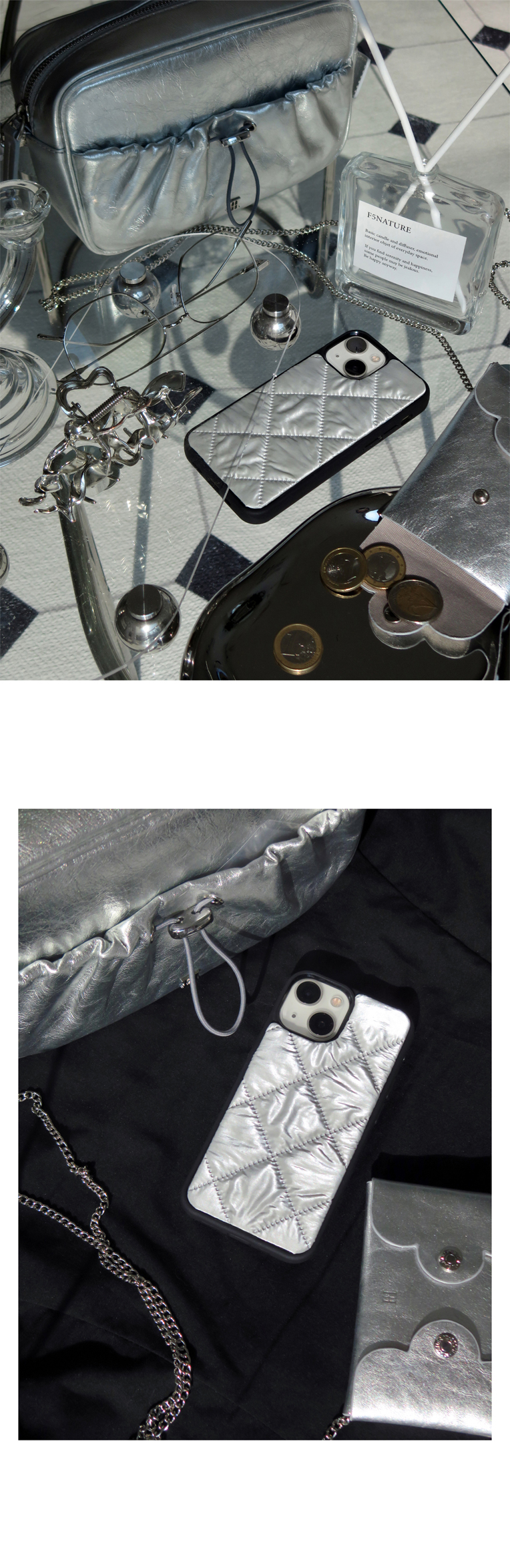 TEXTILE PHONE CASE [DIAMOND] 상세 이미지 3