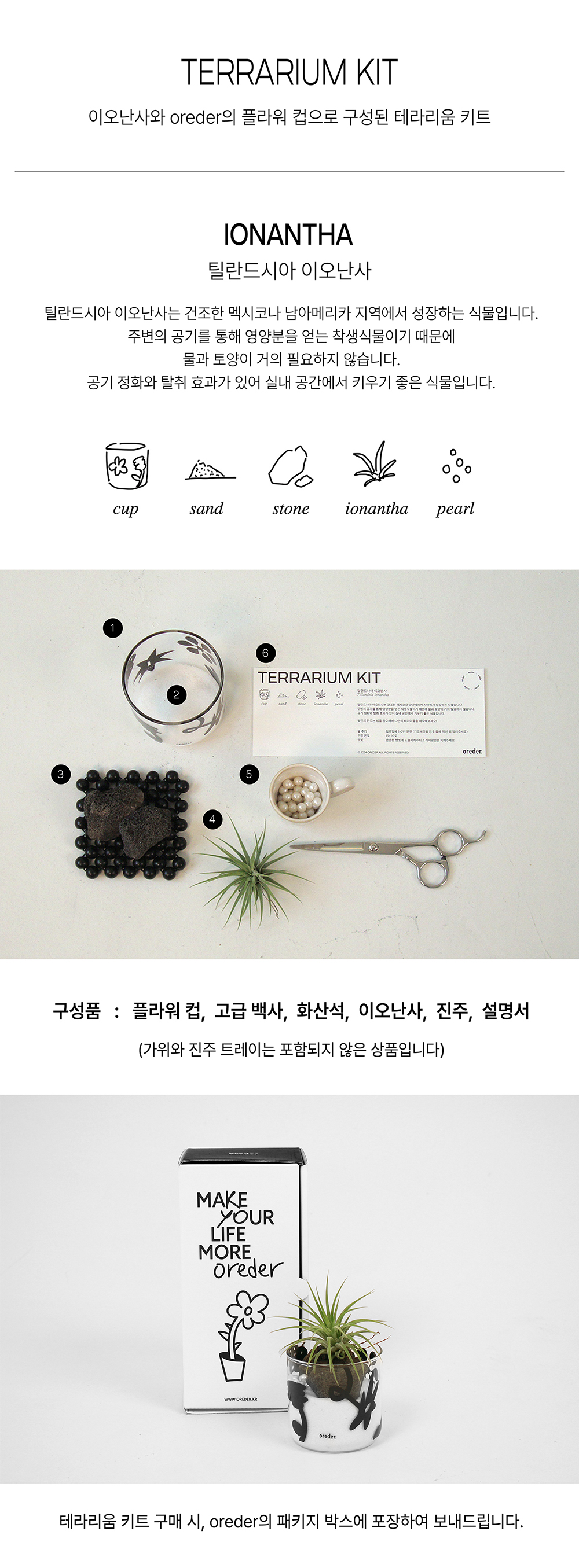 이오난사 테라리움 키트 상세 이미지 4
