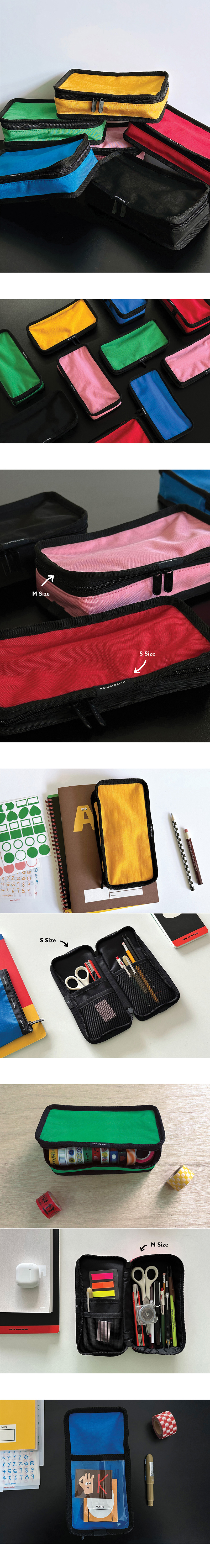 PENCIL POUCH - YELLOW (S/M) 상세 이미지 1