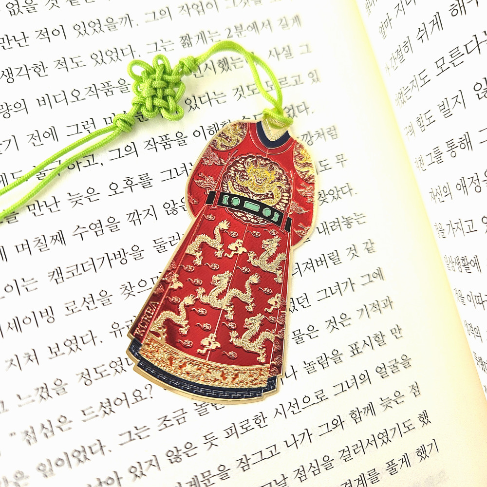 한국 전통 책갈피 북마크 외국인 친구 선물 한복 북마커 인사동 상세 이미지 6
