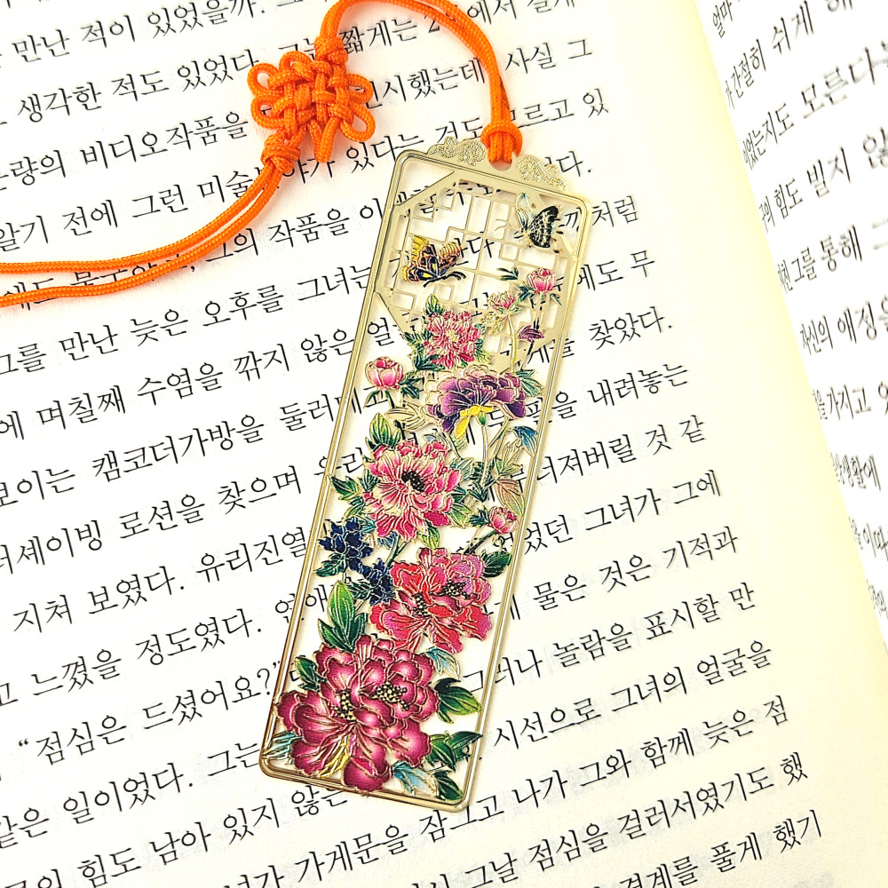 한국 전통 책갈피 북마크 외국인 친구 선물 한복 북마커 인사동 상세 이미지 8