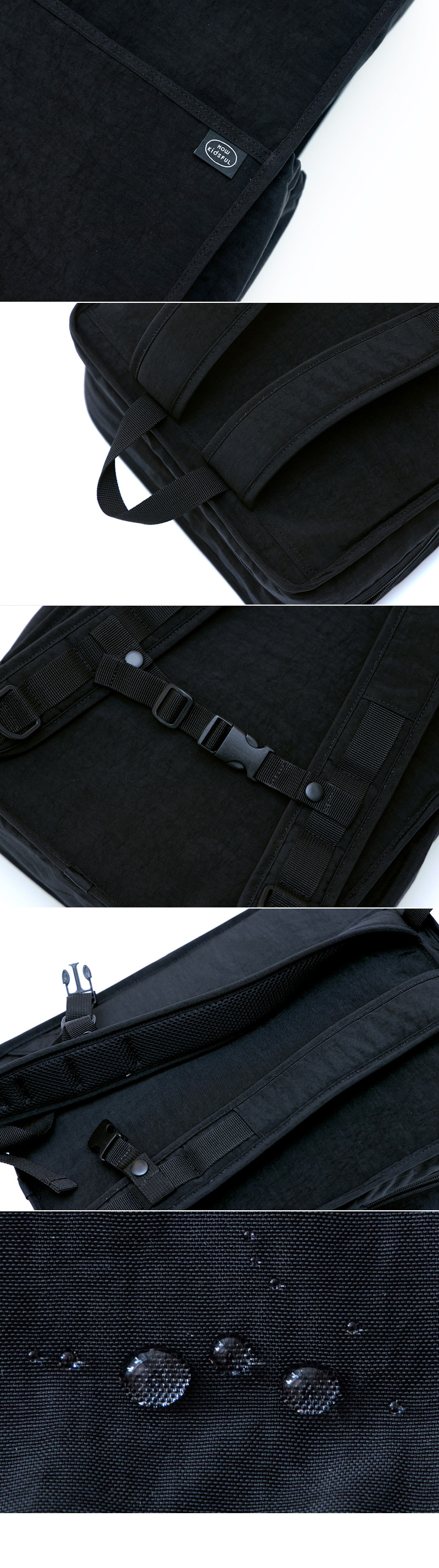 SCHOOL BAG (BLACK) 상세 이미지 3