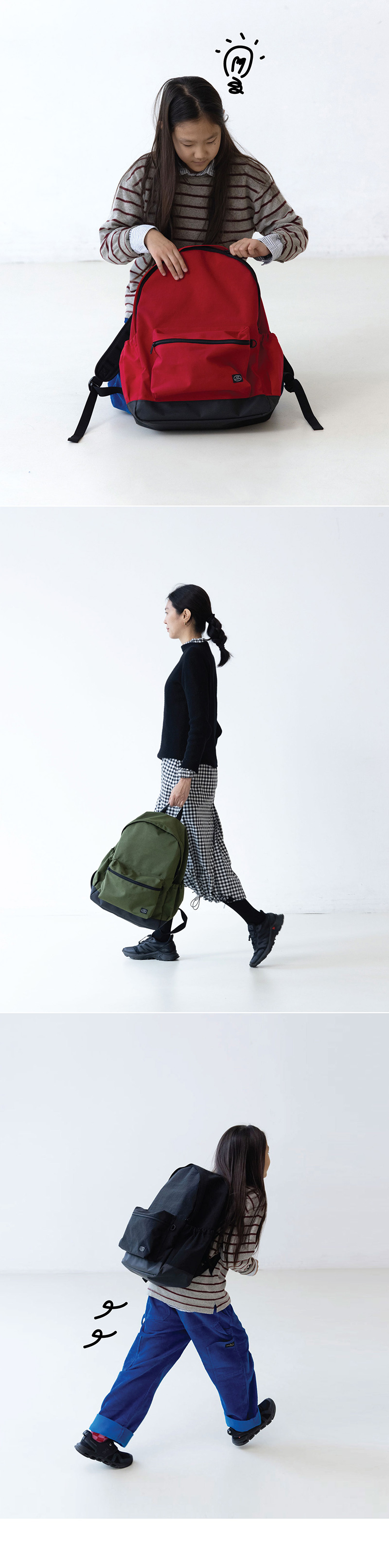 CLASSIC BACKPACK (BLACK) 상세 이미지 2