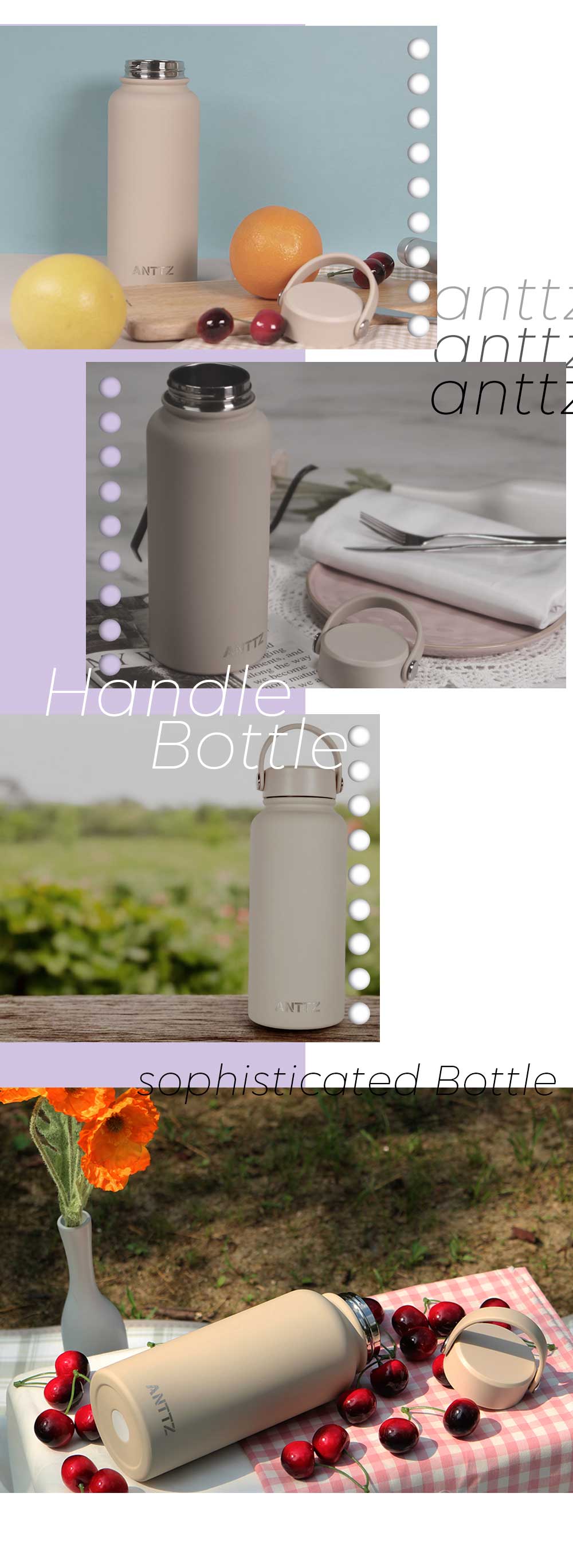 앙쯔 핸들 보틀 900ml 상세 이미지 2