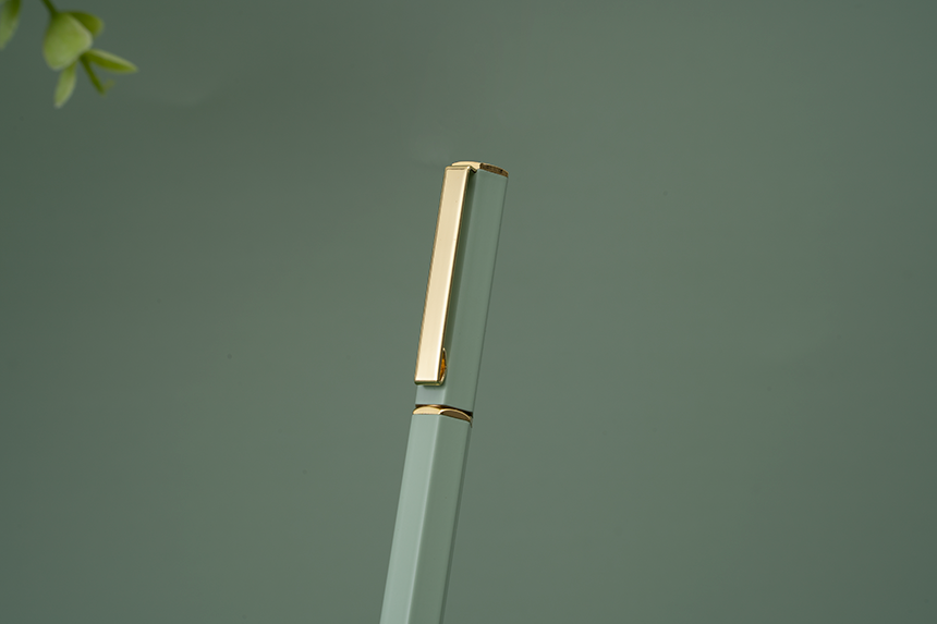 메탈 젤펜 세트, 육각형 - 고급 필기구, 0.5mm 잉크, 리필심 3개 상세 이미지 5