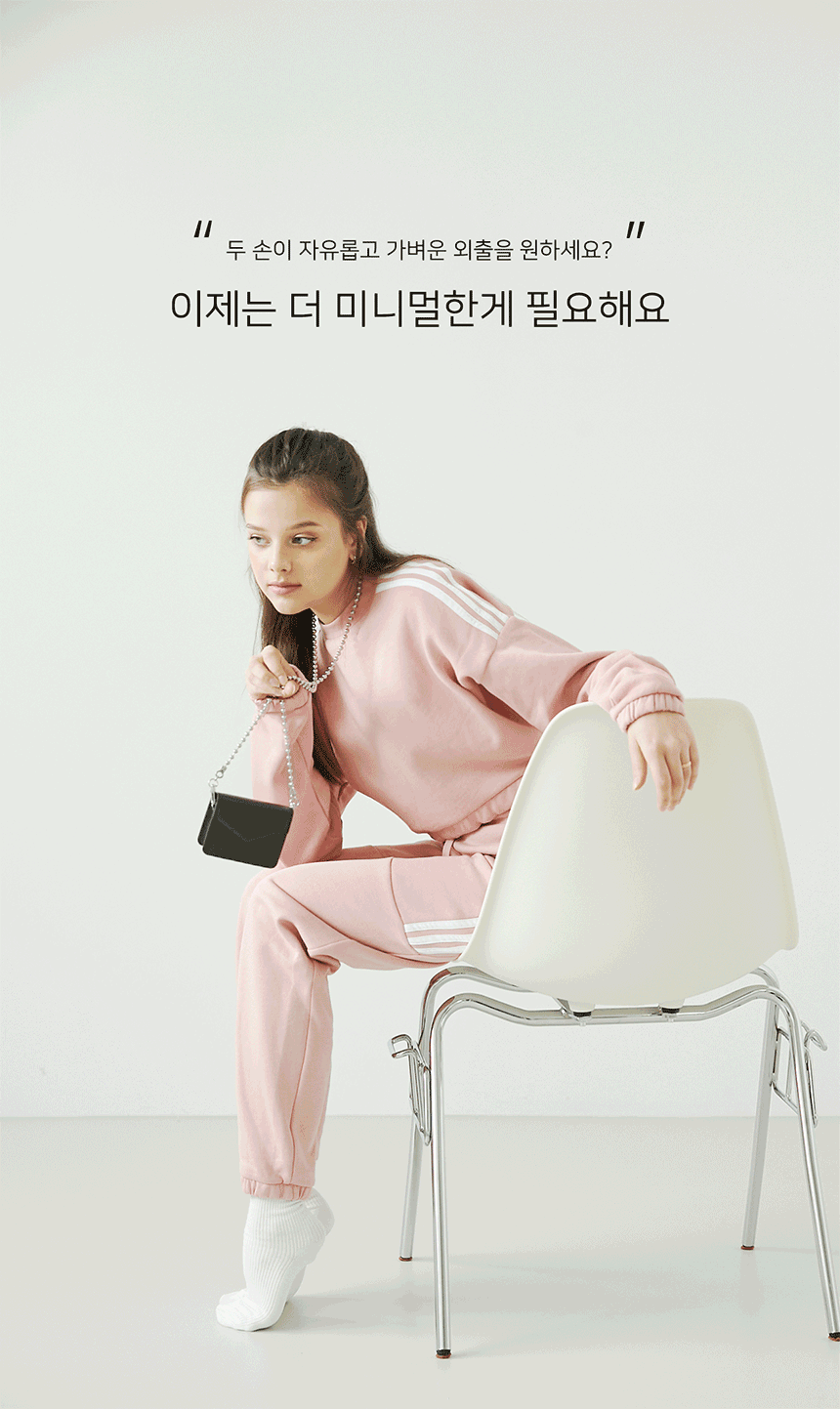 [리퍼] 아이엘모드 미니멀리즘 미니백 아이보리 상세 이미지 3