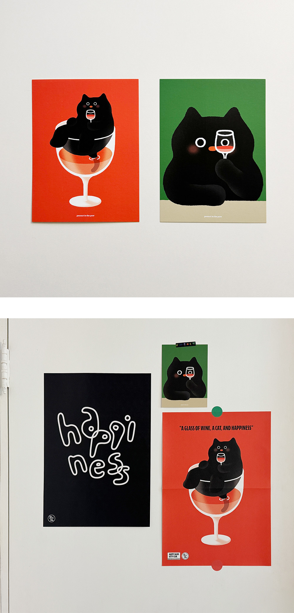 [POSTCARD] HAPPY SALUD KITTY CLUB 상세 이미지 4