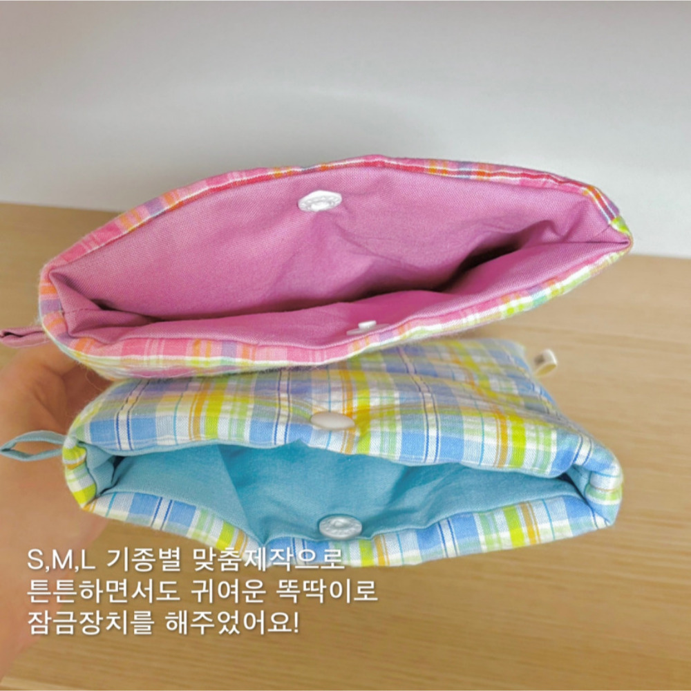 캔디핑크 이북리더기파우치 아이패드미니 누빔파우치 상세 이미지 6